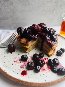 Blender Banana Pancakes (gluten & nut free!)