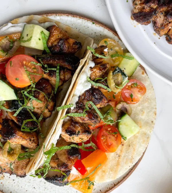Chicken Kebab Tacos