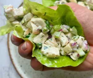 Chicken Salad Lettuce Cups