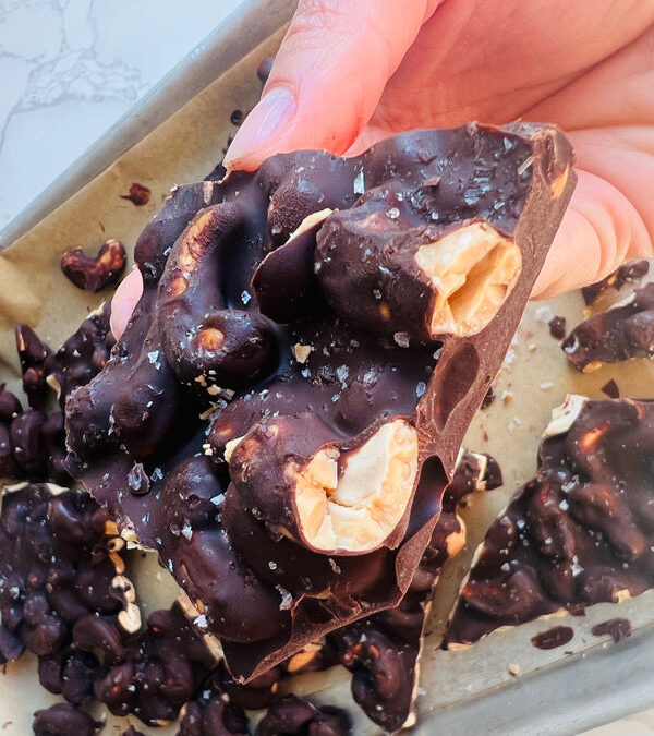 Chocolate Cashew Bark