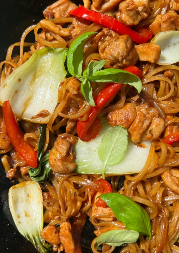 Drunken Chicken Noodles