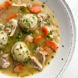 gluten free chicken and dumplings