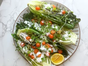 Grilled Caesar Salad