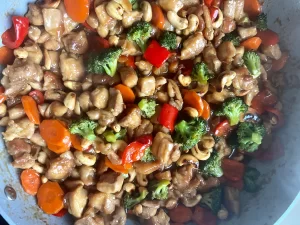 Paleo Cashew Chicken