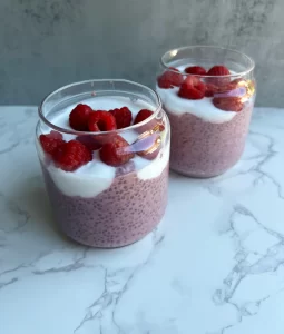 Raspberry Chia Pudding