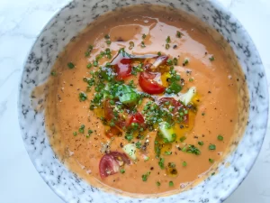 Heirloom Tomato Gazpacho