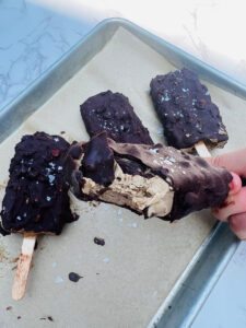 Vegan Coffee Almond Ice Cream Bars